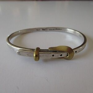 Vintage Adjustable 925 Sterling Silver Bracelet